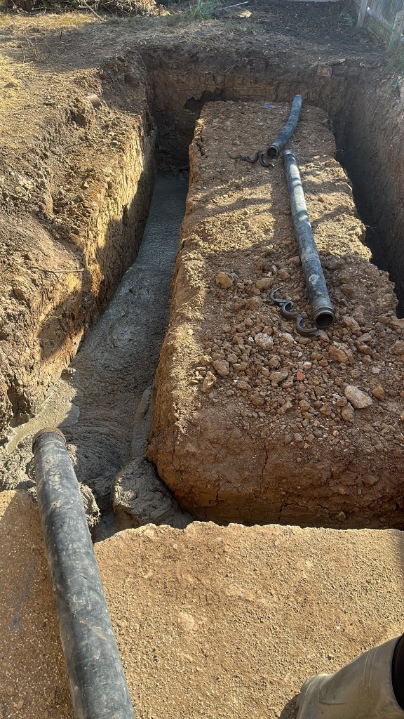 On-Site Concrete Pumping Into Trench Foundations Hatfield